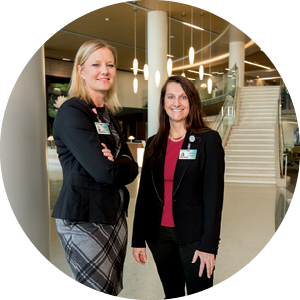 image of two executives from gunderson health